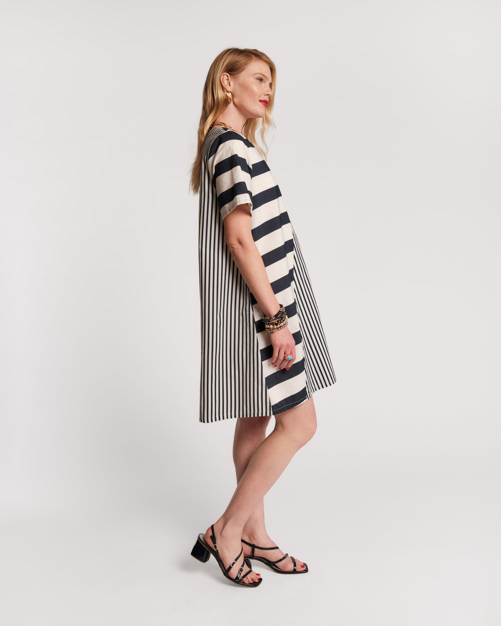 Schooner Dress - Nautical Stripe Dresses Frances Valentine
