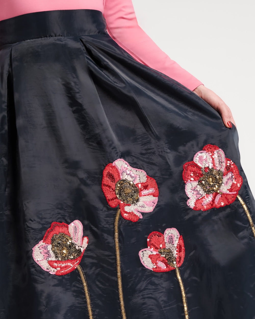 Shea Maxi Skirt - Paradise Poppy Frances Valentine