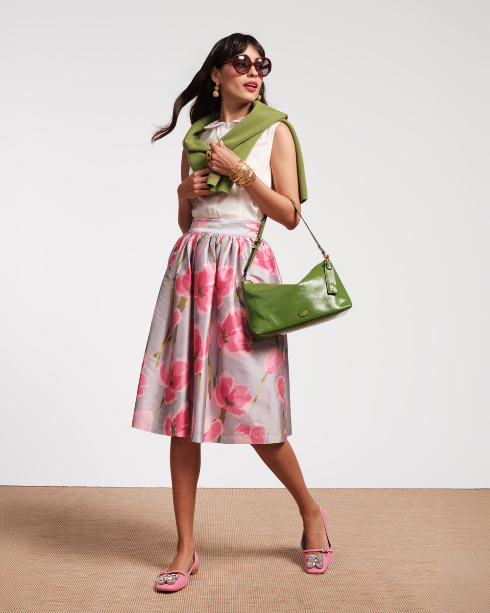 Barbara Midi Skirt - Dutch Tulip Skirts Frances Valentine
