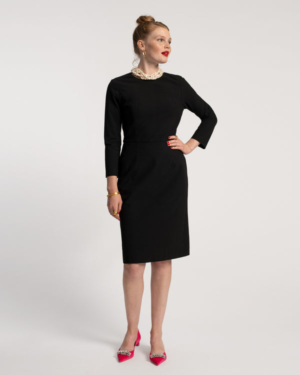 Carolyn Dress - Black Dresses Frances Valentine