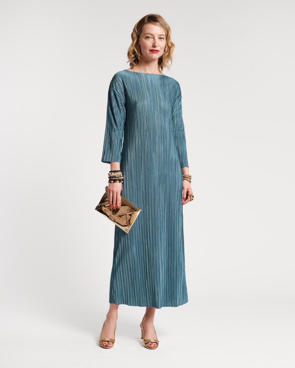 Slinky Pleated Maxi Dress Dresses Frances Valentine