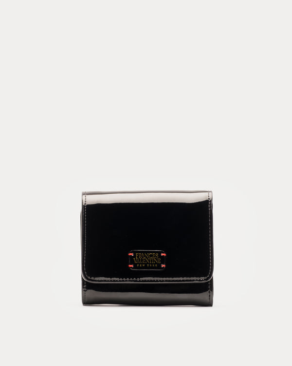Perfect Wallet - Patent Black Wallet Frances Valentine