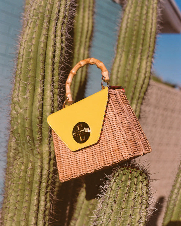 Mini Midge Basket - Yellow Basket Frances Valentine