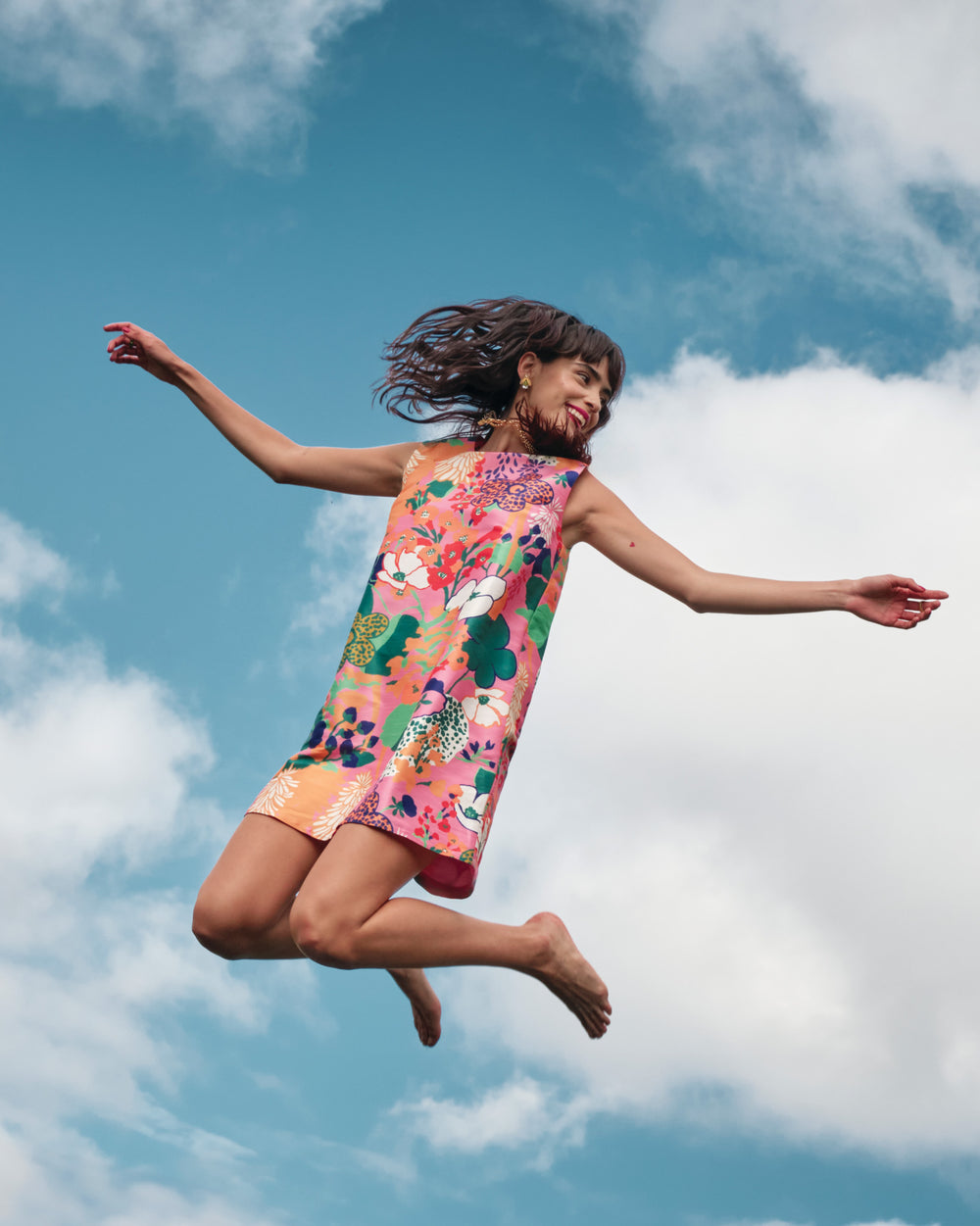 Lily Shift Dress - Botanical Bash Dresses Frances Valentine