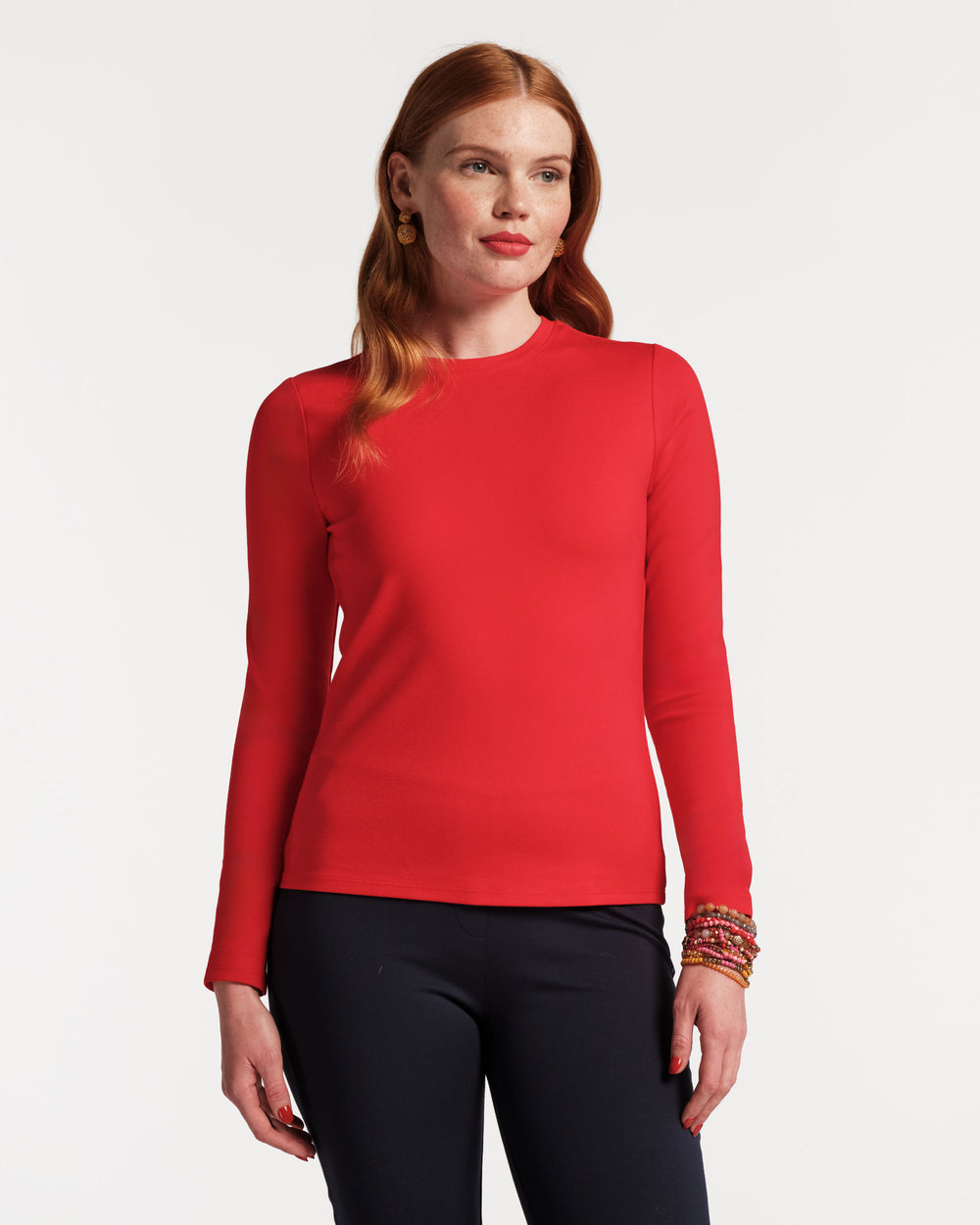 Ballet Top - Red Shirt Frances Valentine