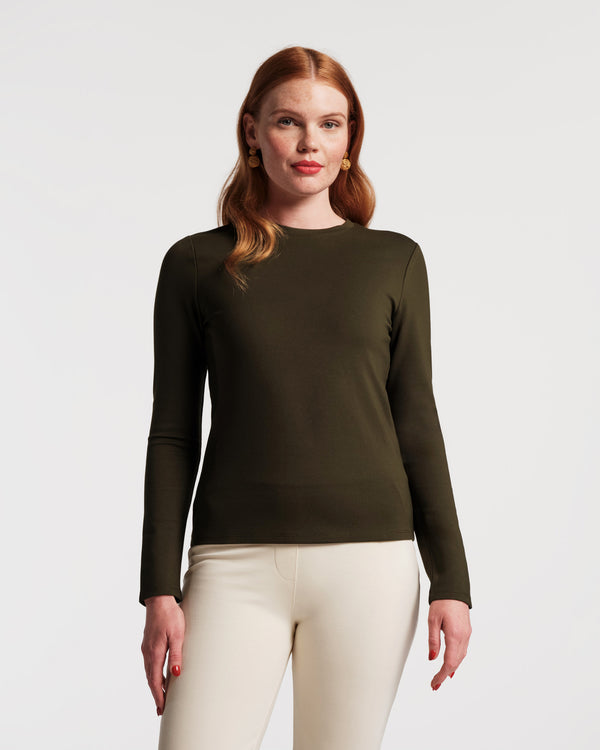 Ballet Top - Olive Shirt Frances Valentine
