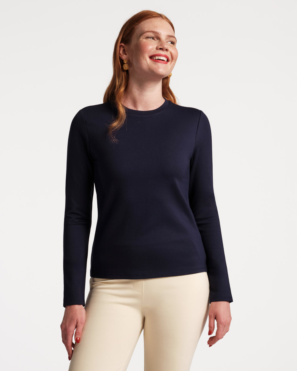 Ballet Top - Navy Shirt Frances Valentine
