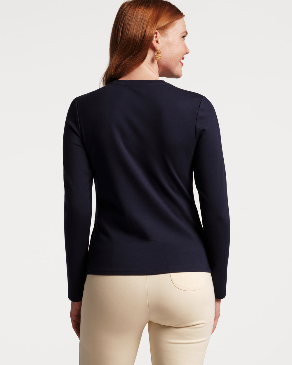 Ballet Top - Navy Shirt Frances Valentine