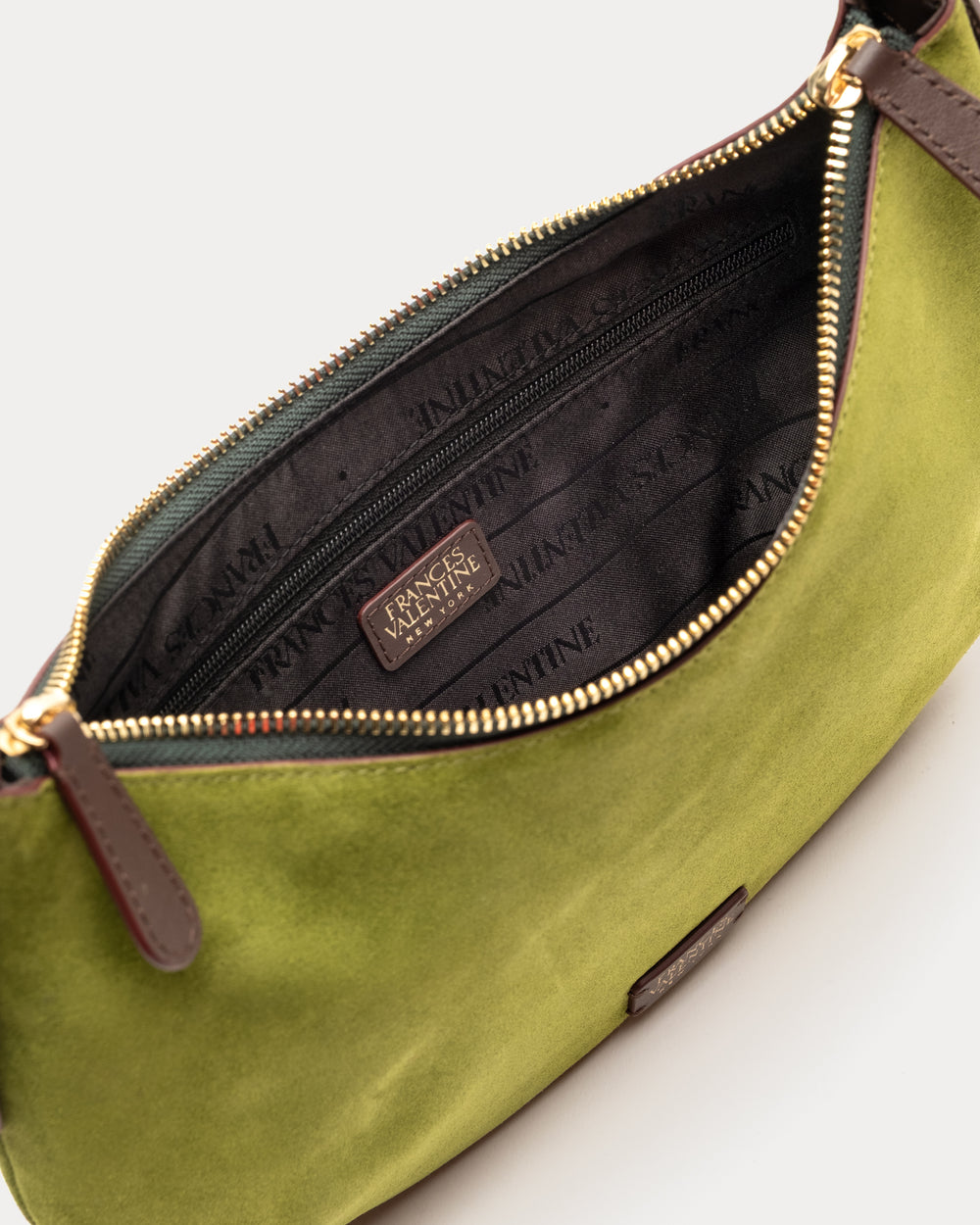 Starr Hobo Suede - Fern Handbag Frances Valentine