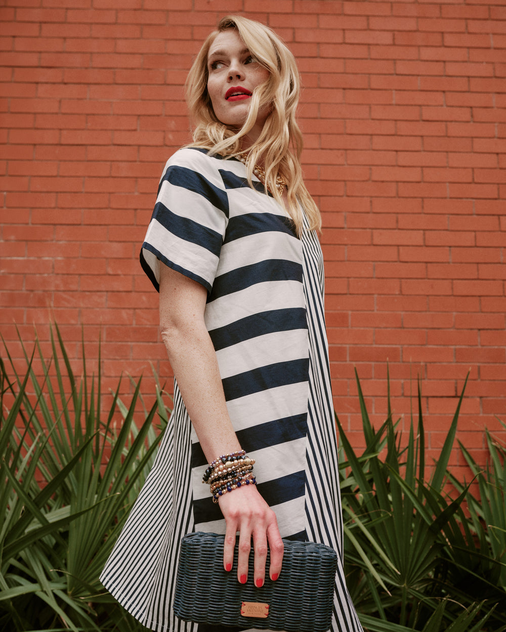Schooner Dress - Nautical Stripe Dresses Frances Valentine