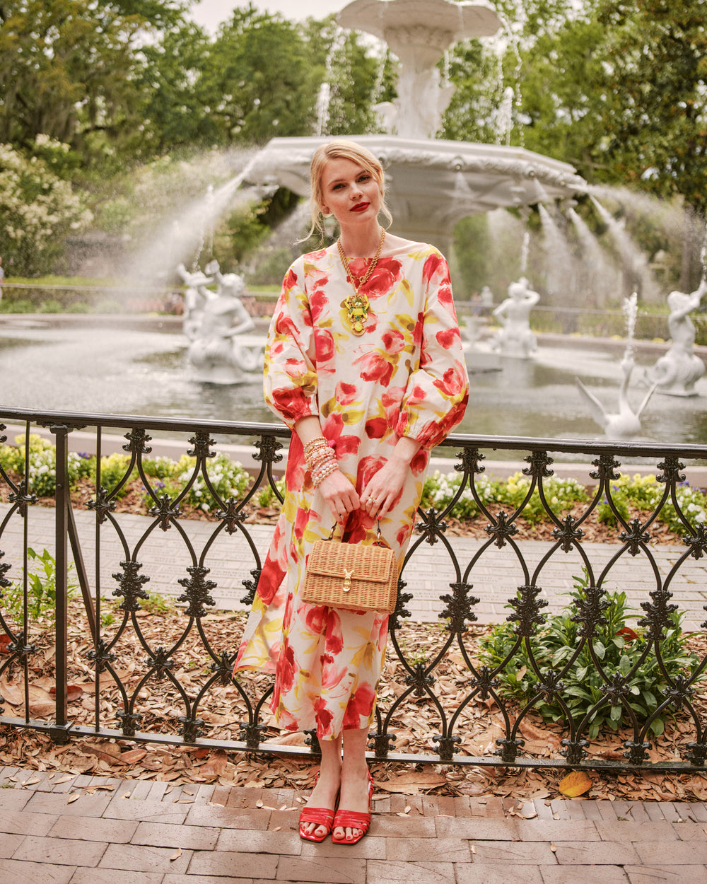 Minnow Maxi Dress - English Rose Dresses Frances Valentine