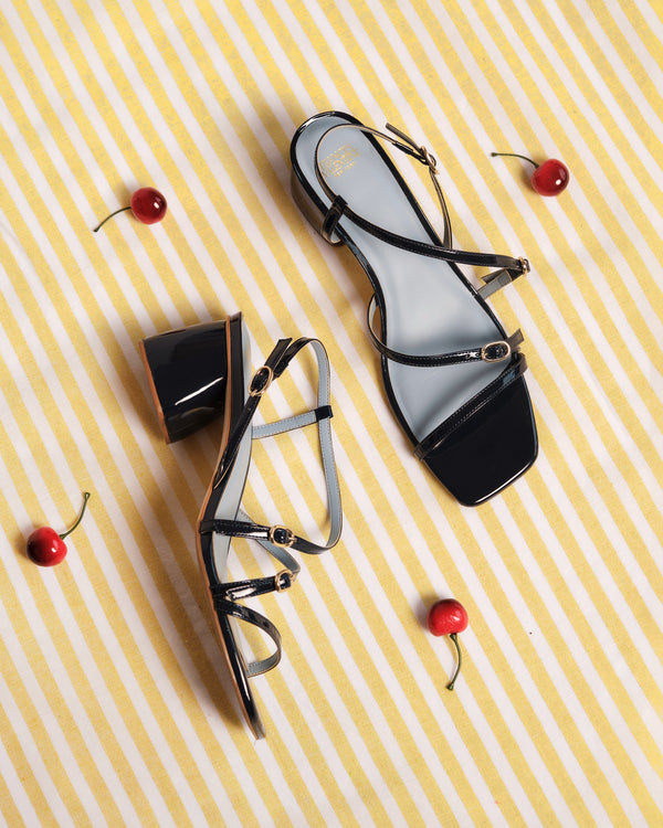 Lexi Heel - Navy Heels Frances Valentine