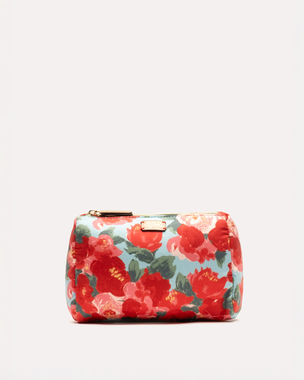 Small Cosmetic Case - Peony Print Small Cosmetic Frances Valentine