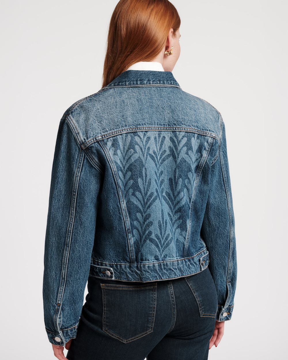 Taylor Jean Jacket - Royal Palm Denim Coats & Jackets Frances Valentine