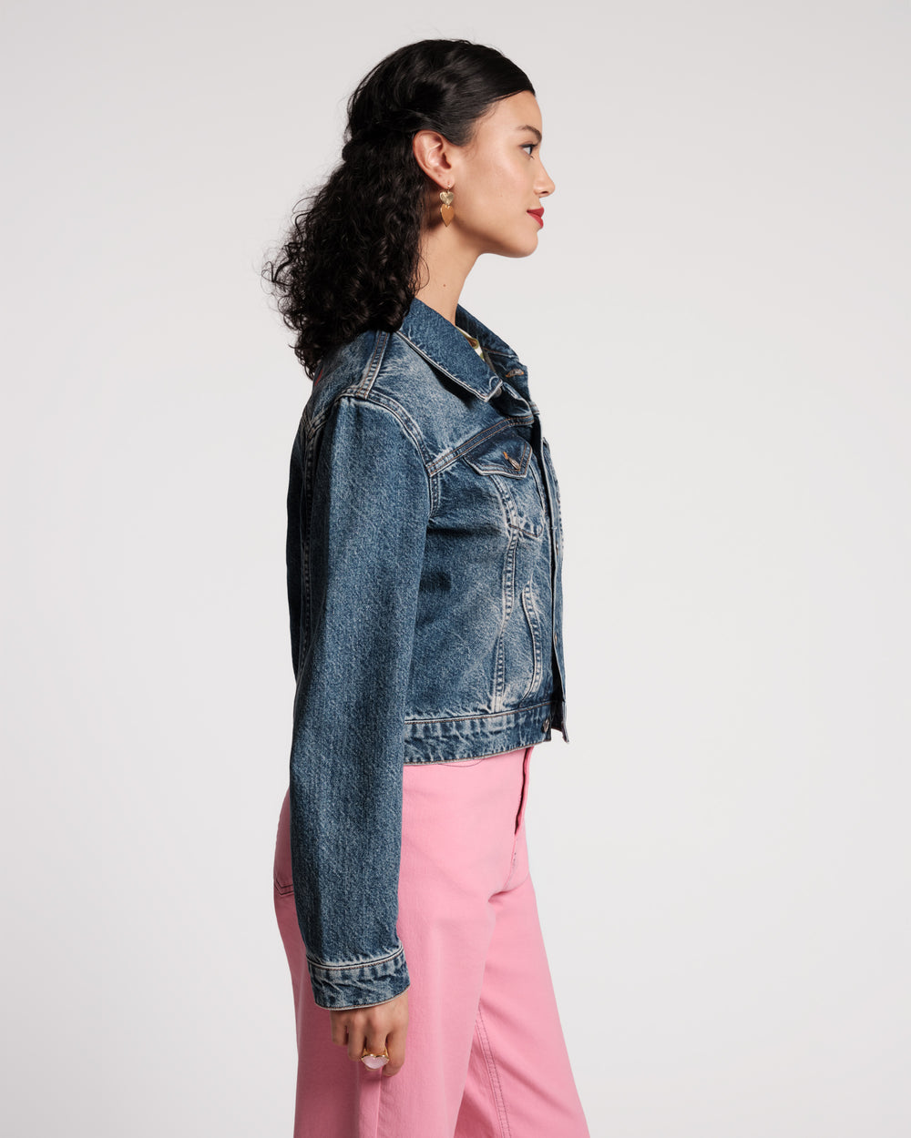 Taylor Sweetheart Jacket - Heart Embroidery Coats & Jackets Frances Valentine