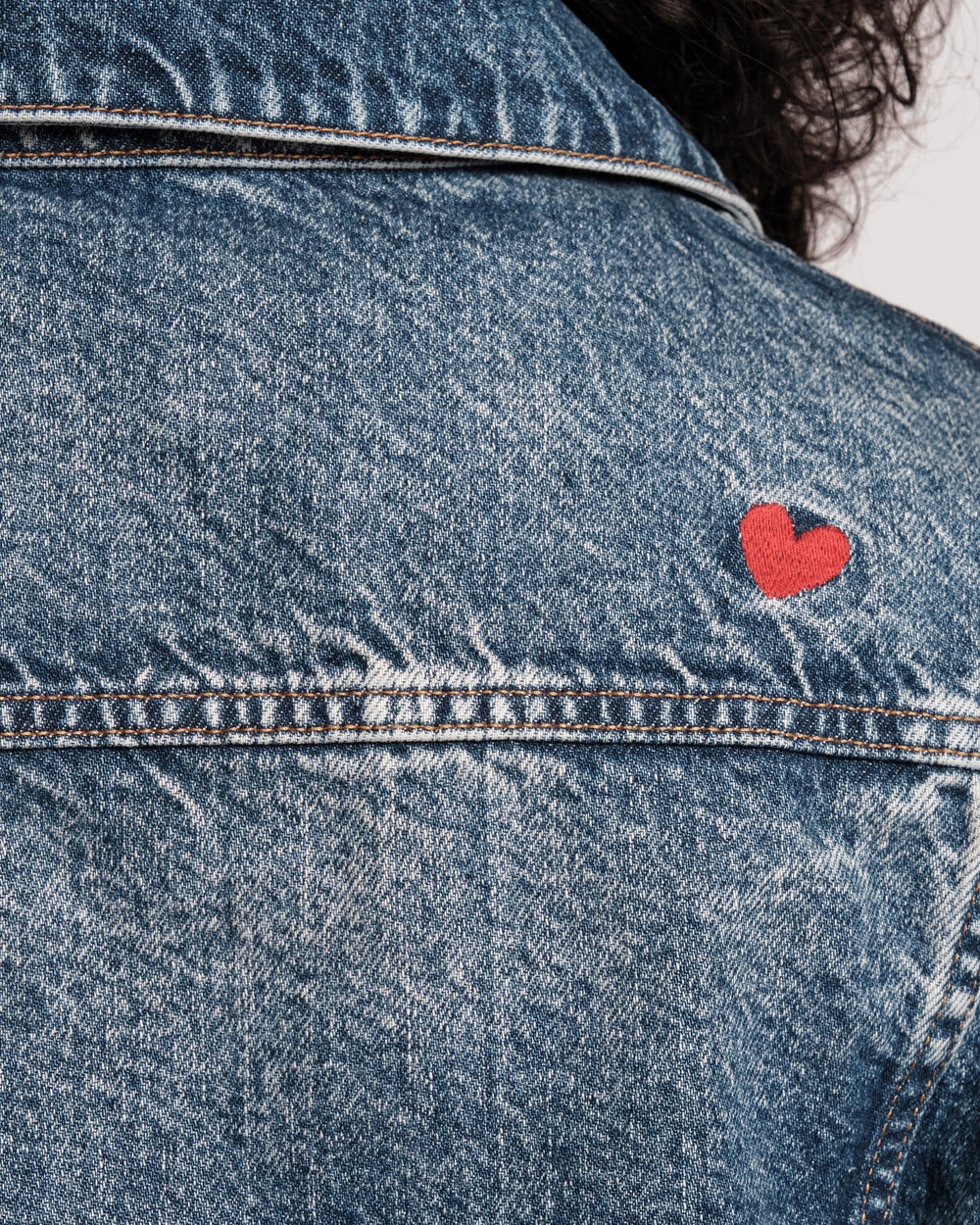 Taylor Sweetheart Jacket - Heart Embroidery Coats & Jackets Frances Valentine