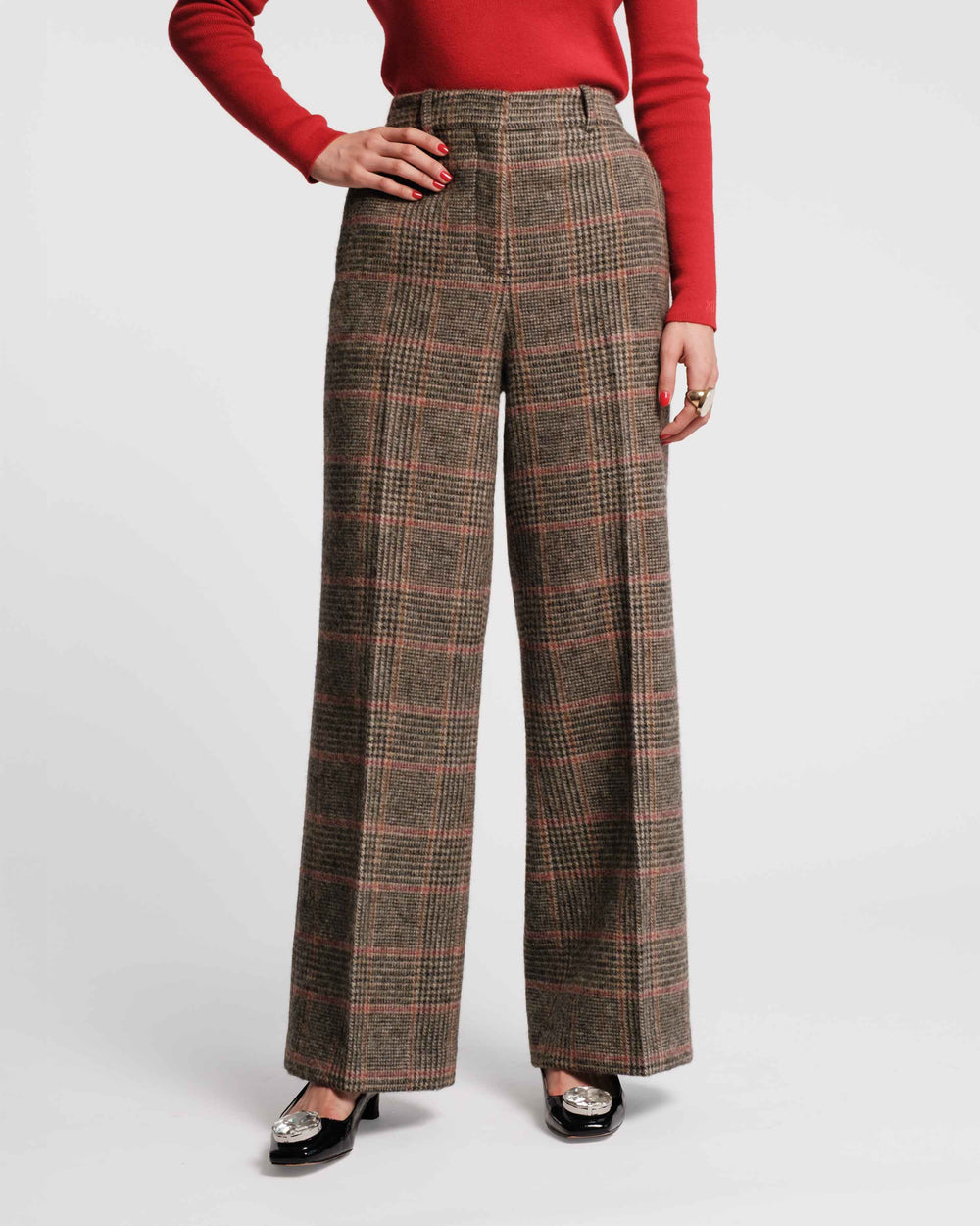 Thomas Pant - Newbury Plaid Wool Pants Frances Valentine