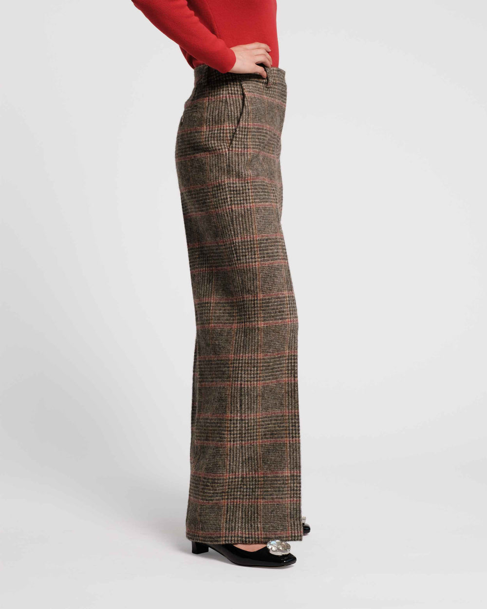 Thomas Pant - Newbury Plaid Wool Pants Frances Valentine
