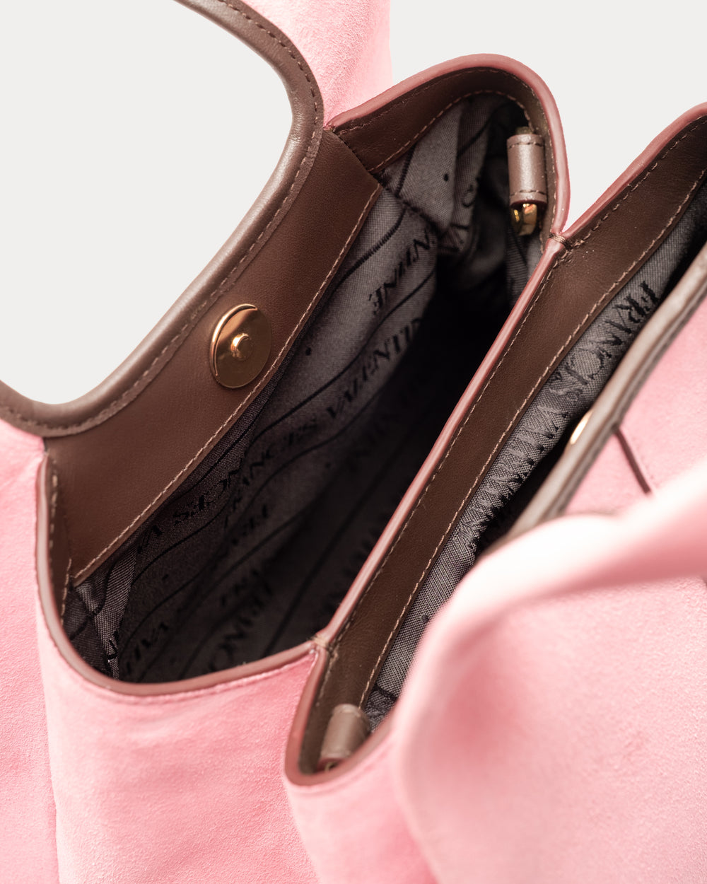 Tootsie Tote Suede - Pink Handbag Frances Valentine