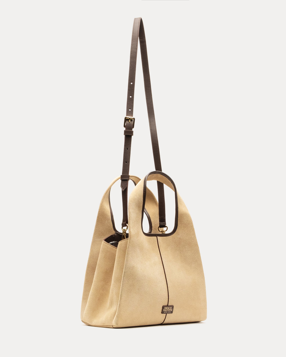Tootsie Tote Suede - Sand Handbag Frances Valentine
