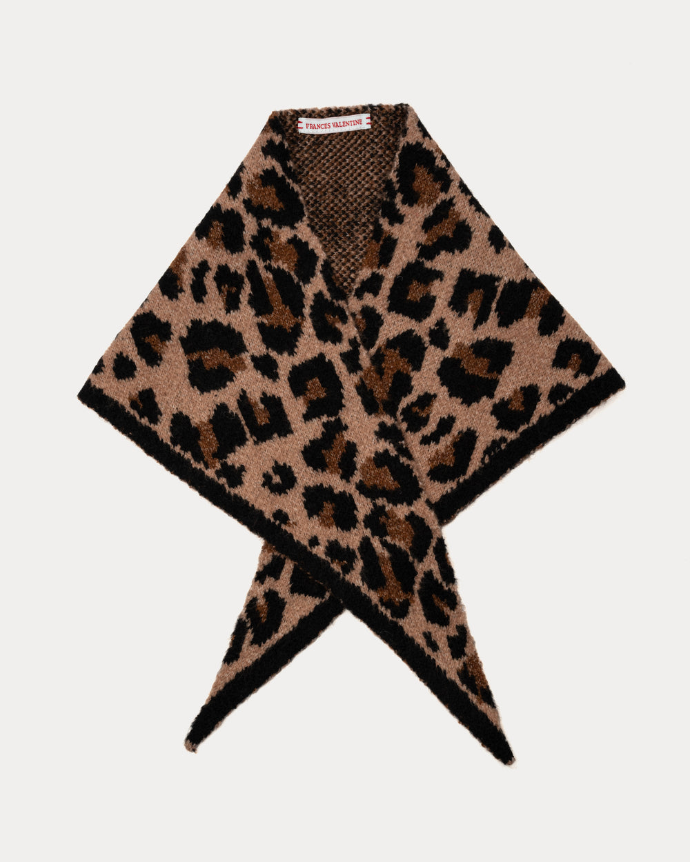 Triangle Scarf - Leopard Scarf Frances Valentine