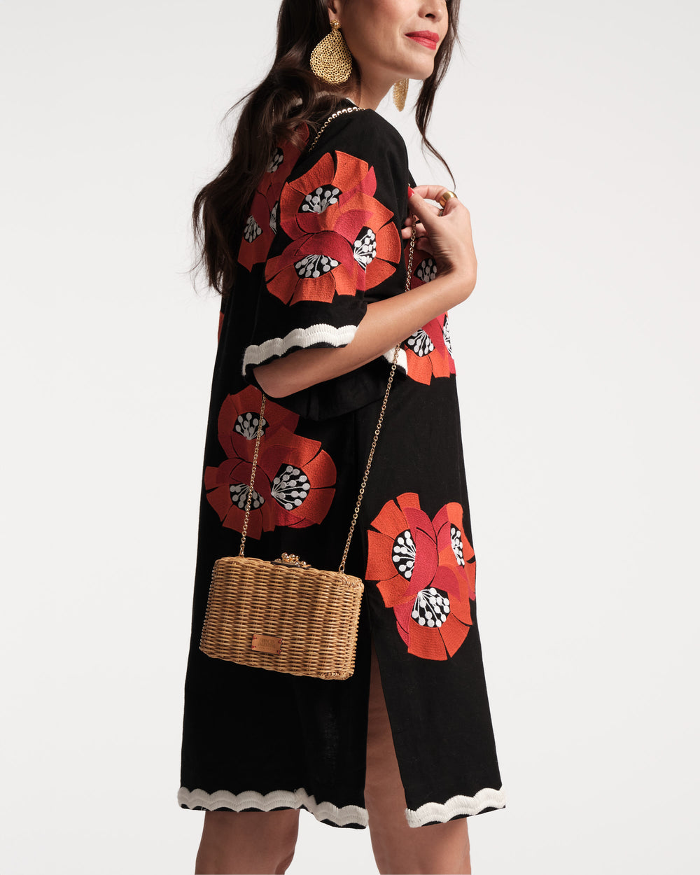 Paige Wicker Clutch - Toast Basket Frances Valentine