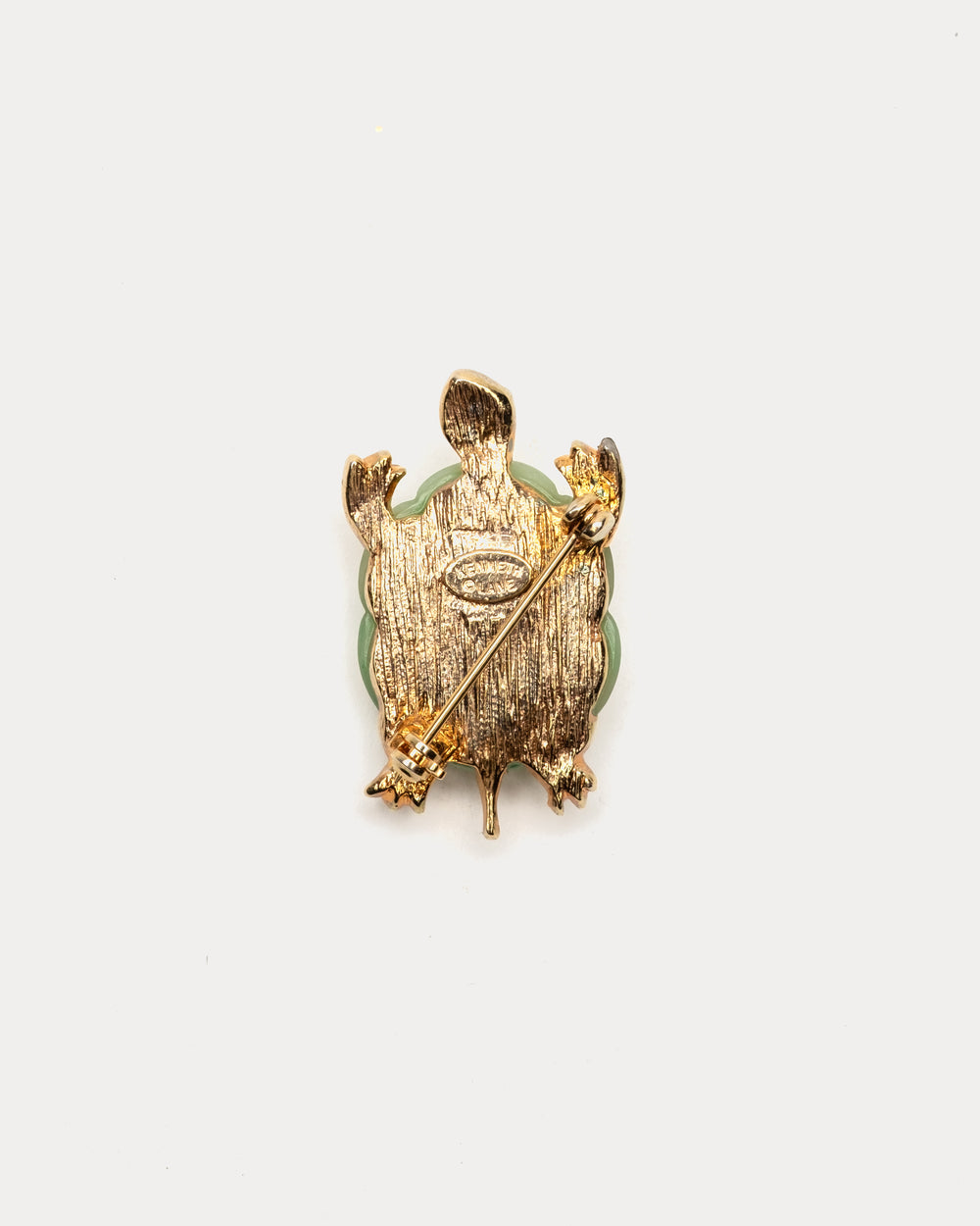 Turtle Pin - Green Brooch Frances Valentine
