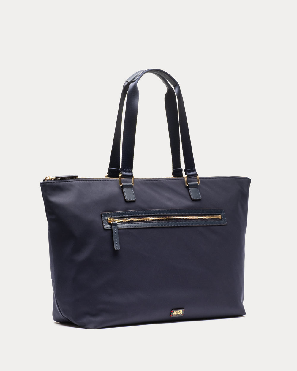 Viv Work Tote - Navy Handbag Frances Valentine
