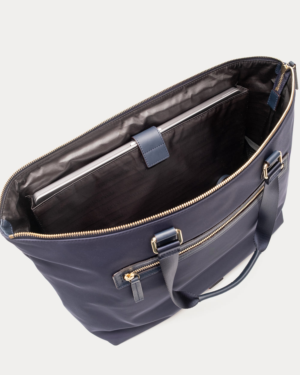 Viv Work Tote - Navy Handbag Frances Valentine