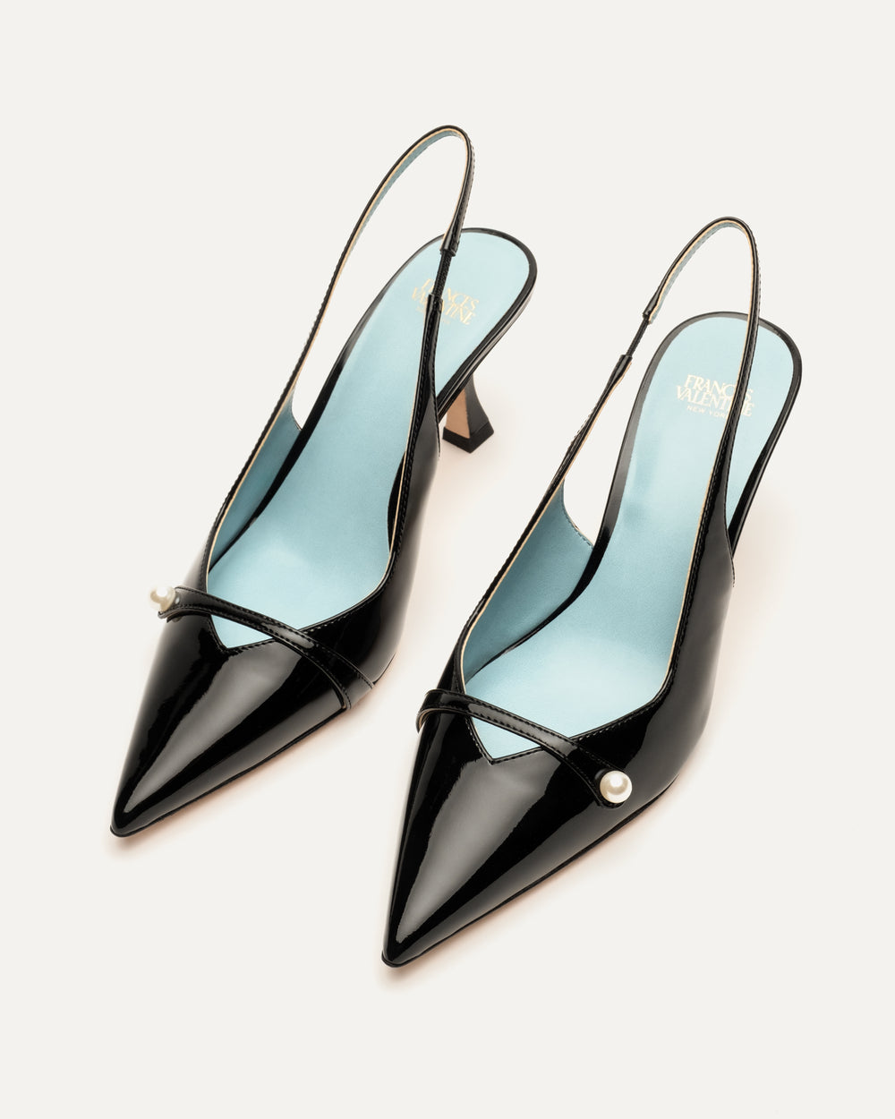 Vivian Pump - Black Heels Frances Valentine