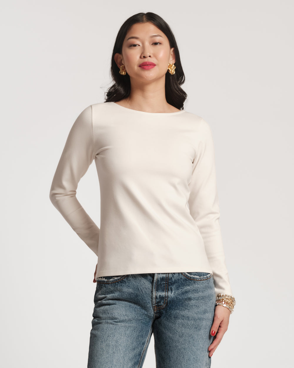 Ballet Top - White Shirt Frances Valentine