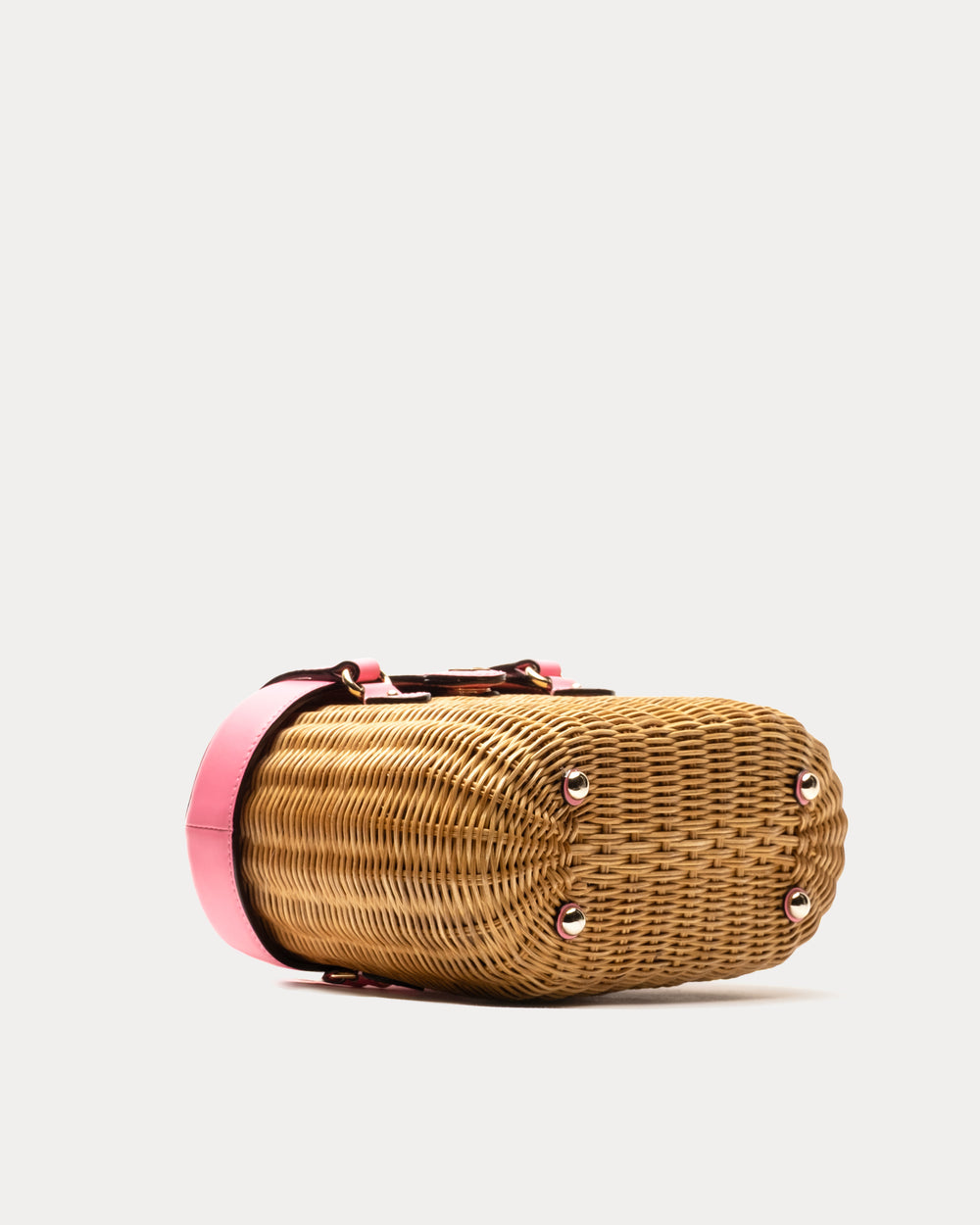 Willow Wicker Basket - Pink Basket Frances Valentine