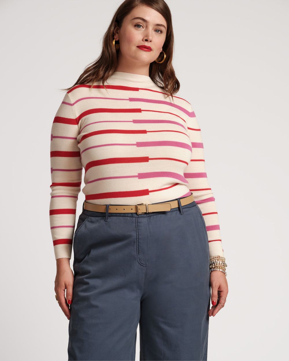 Reversible Square Belt - Camel Belt Frances Valentine