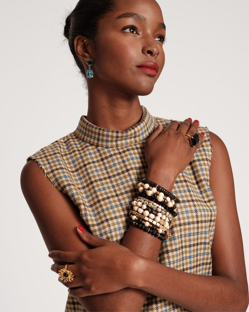 Manhattan Stacked Bracelet Bracelets Frances Valentine