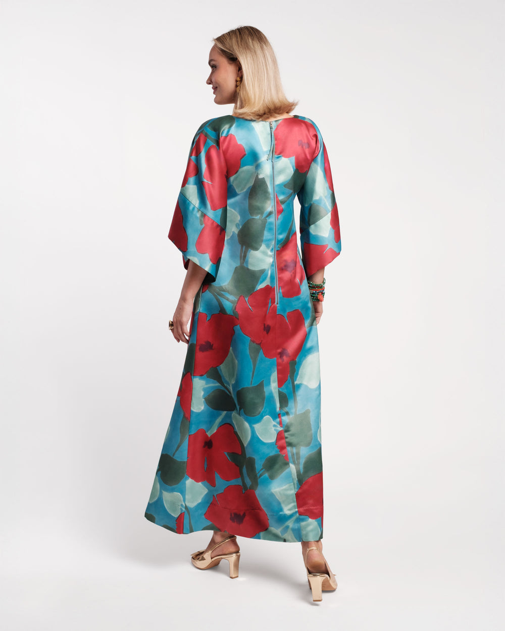 Spinnaker Maxi Dress - Floating Floral Dresses Frances Valentine