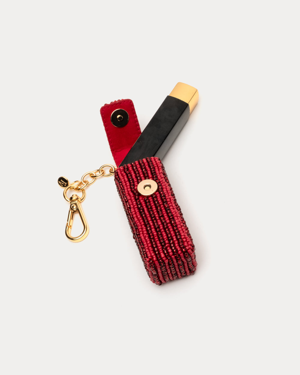 Lipstick Holder Keychain - Red Keychain Frances Valentine