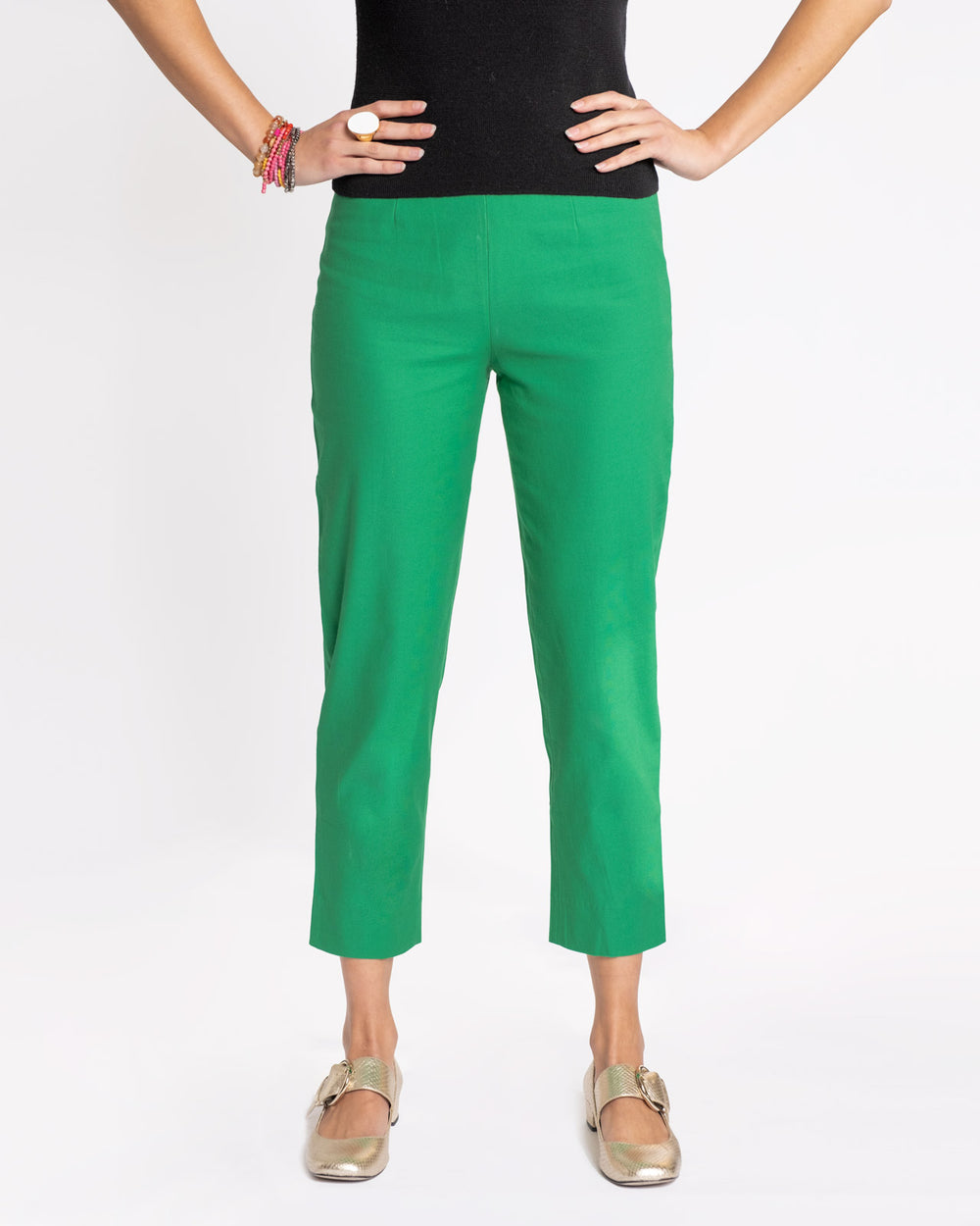 Petrie Pant - Green Pants Frances Valentine