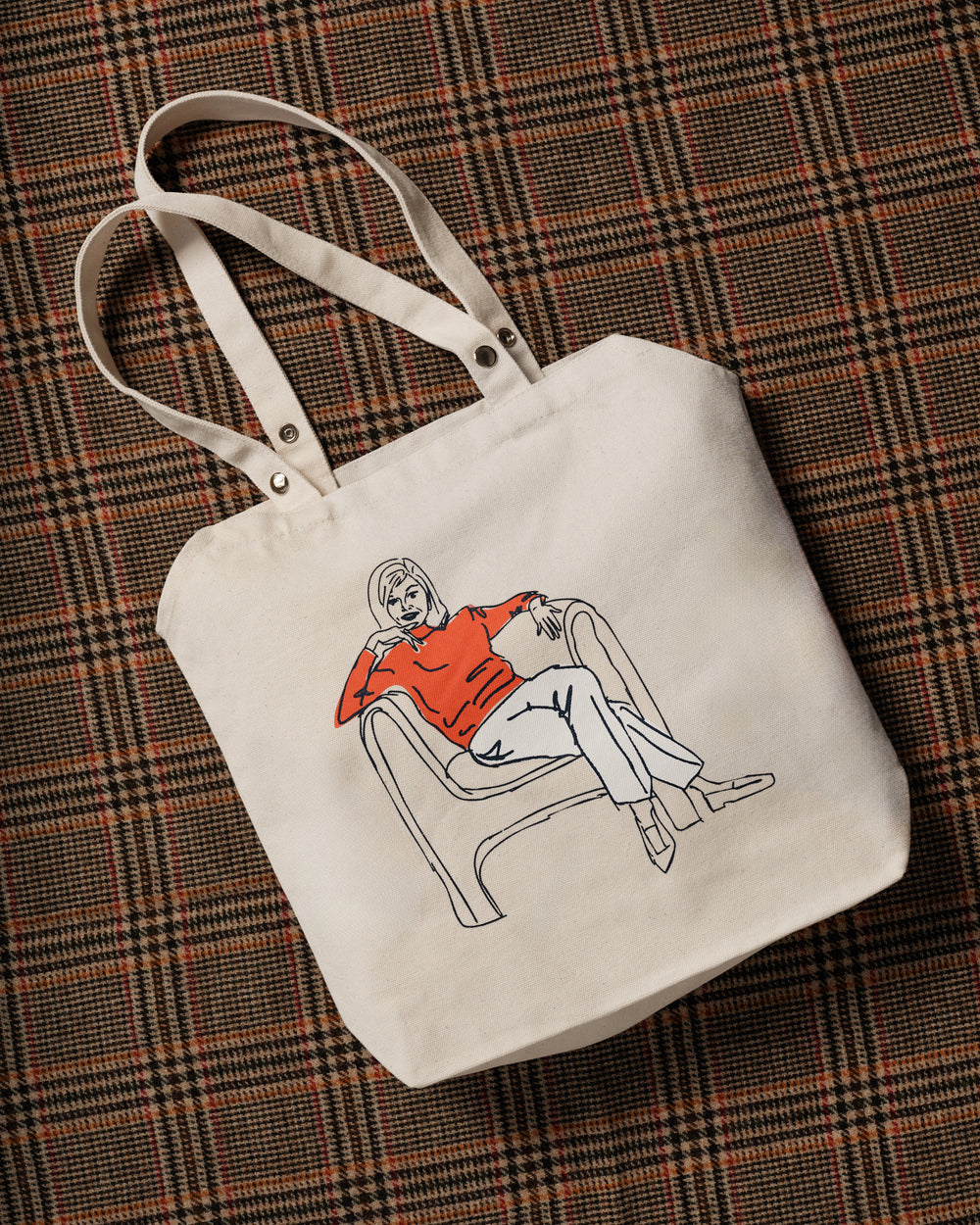 MTM Easy Tote - Natural Tote Bag Frances Valentine
