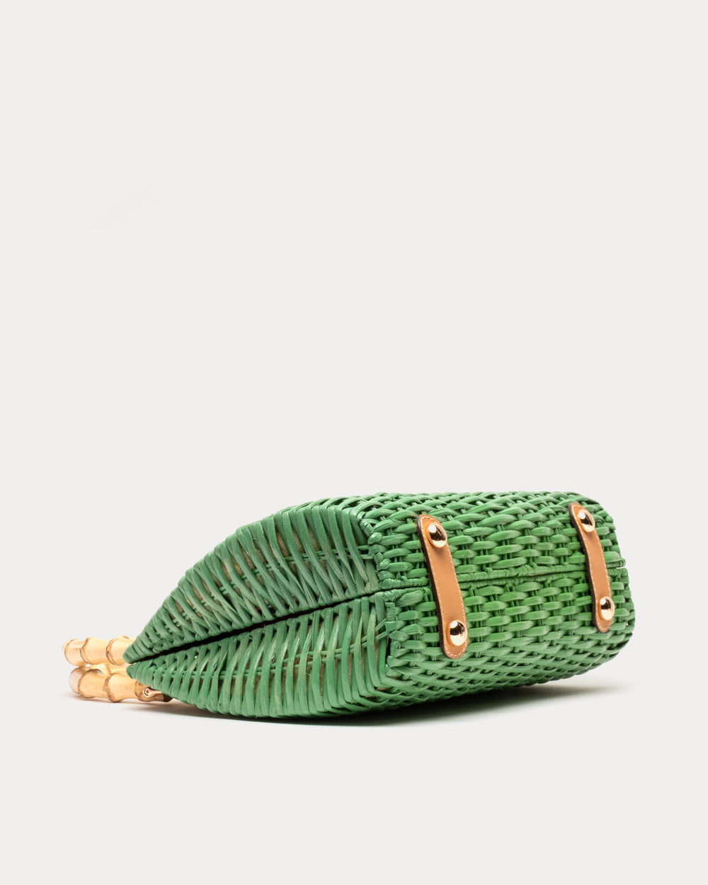 Rooster Wicker Basket - Green Basket Frances Valentine