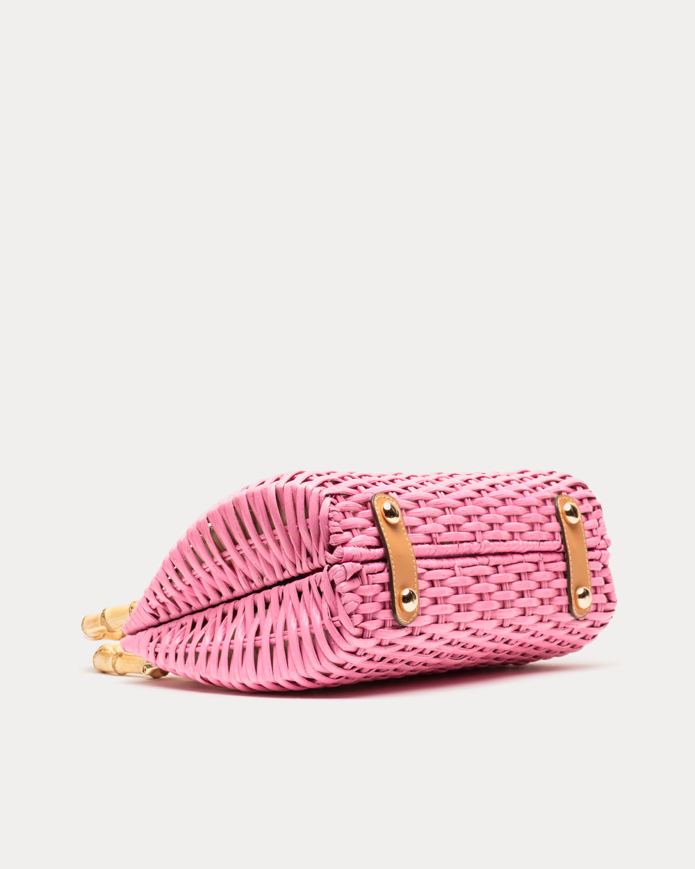 Rooster Wicker Basket - Pink Basket Frances Valentine