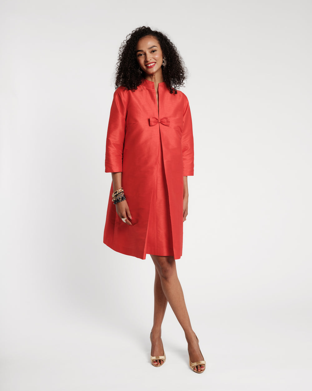 Tabitha Mini Dress - Red Dresses Frances Valentine