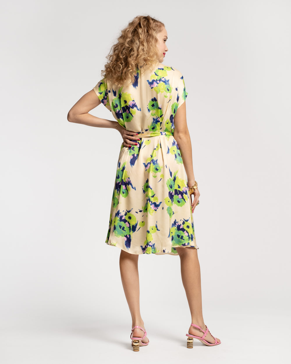 Anna Slope Dress - Tuileries Green Dresses Frances Valentine