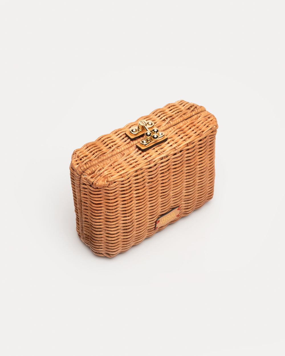 Paige Wicker Clutch - Toast Basket Frances Valentine