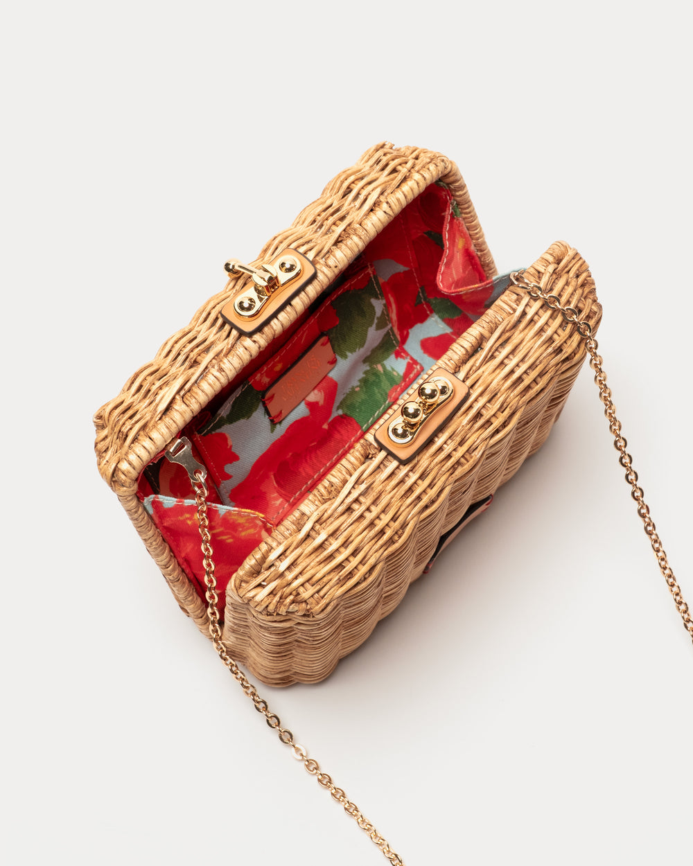 Paige Wicker Clutch - Toast Basket Frances Valentine