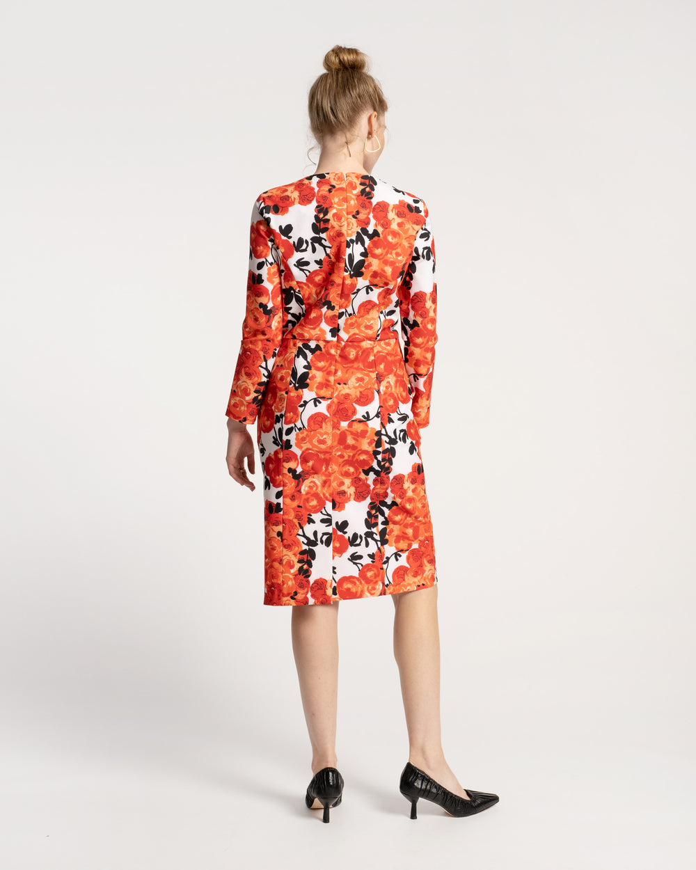 Carolyn Dress - Rose Floral Dresses Frances Valentine