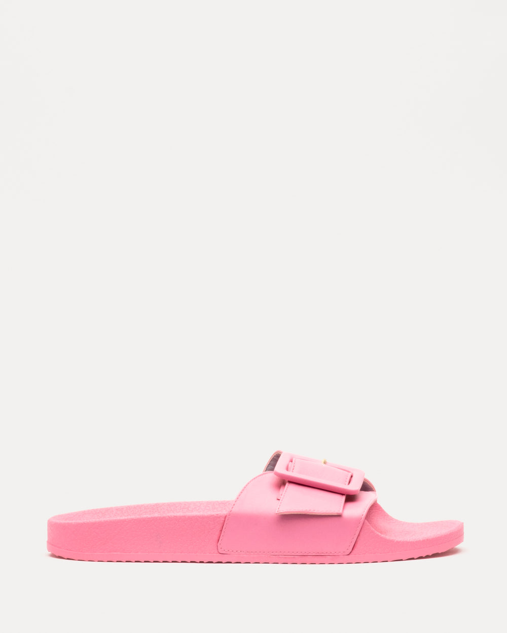 Daisy Slide - Vegan Leather Pink Sandals Frances Valentine