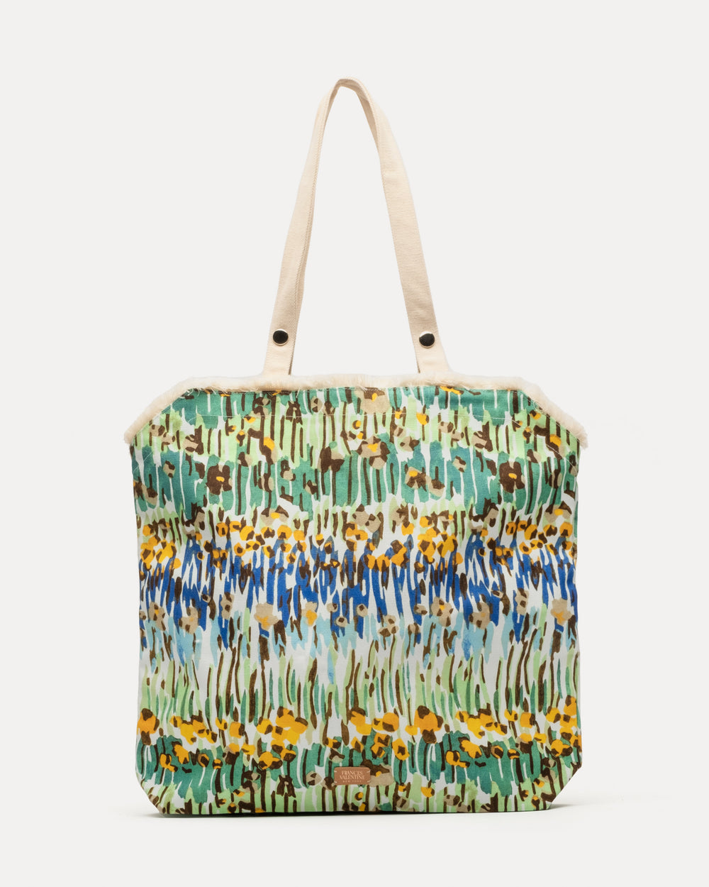 Easy Tote Canvas Meadow Small Tote Frances Valentine