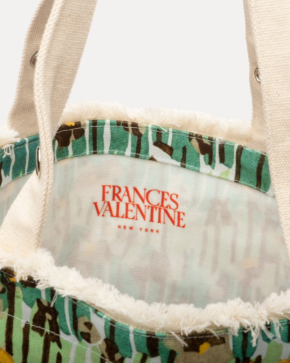 Easy Tote Canvas Meadow Small Tote Frances Valentine