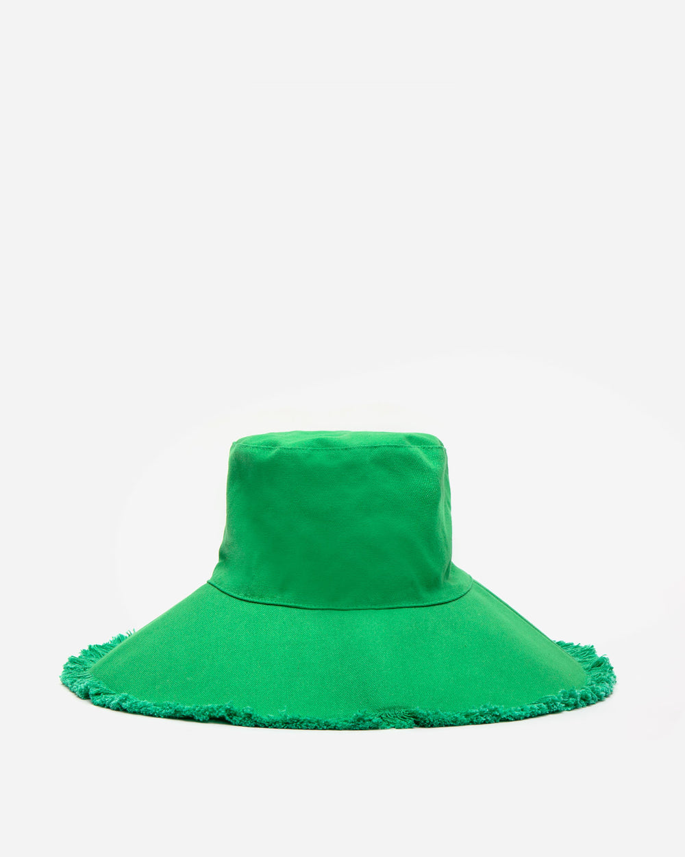Canvas Fringe Hat - Green Hat Hat Attack