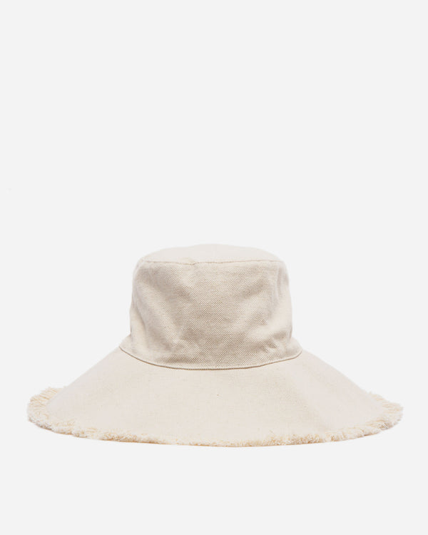 Canvas Fringe Hat - Natural Hat Hat Attack